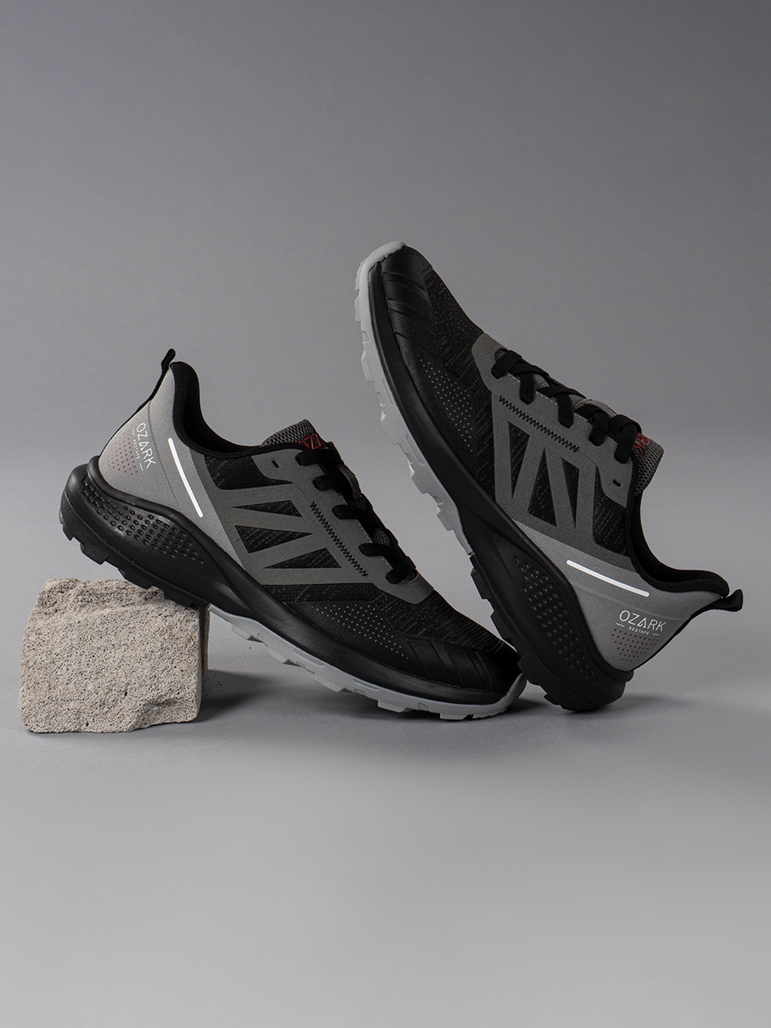 

Red Tape Ozark Men Trekking Shoes, Black