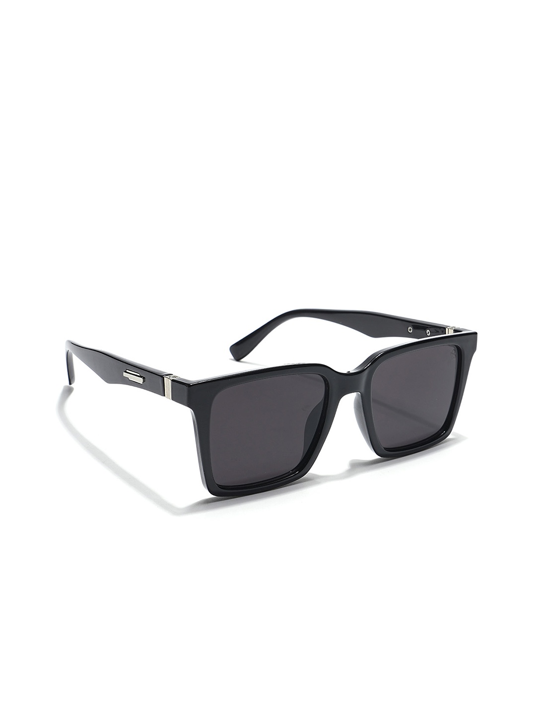 

Eyejack Unisex Square Sunglasses with UV Protected Lens 90150CL756, Black