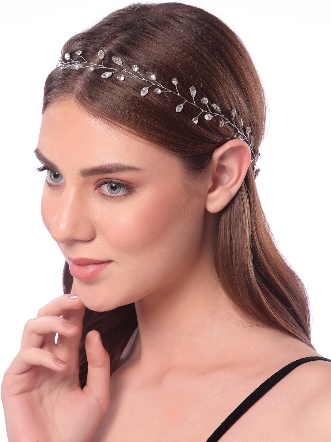 

VOGUE HAIR ACCESSORIES Women Hairband, Silver