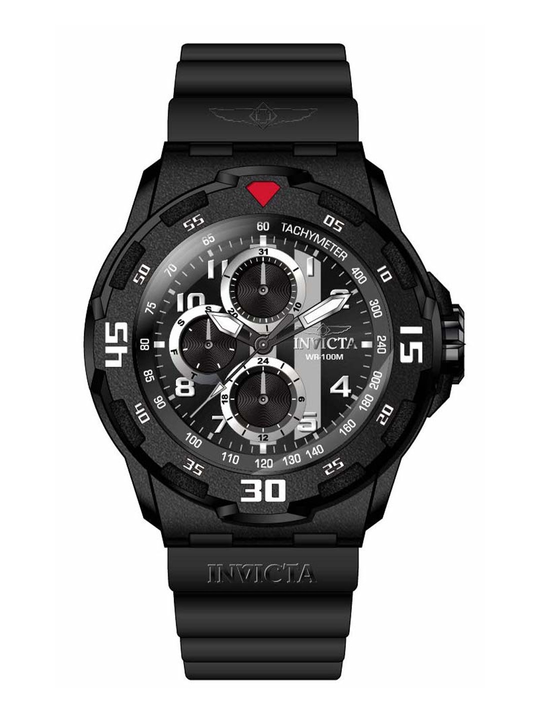 

Invicta Men Dial & Straps Analogue Watch 46397, Black