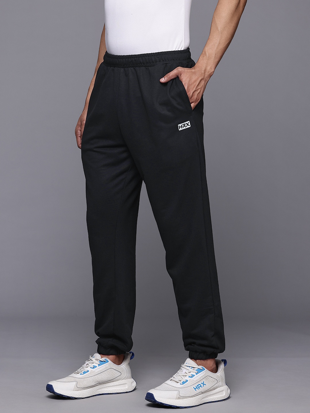 

HRX by Hrithik Roshan Men Lifestyle Joggers, Black