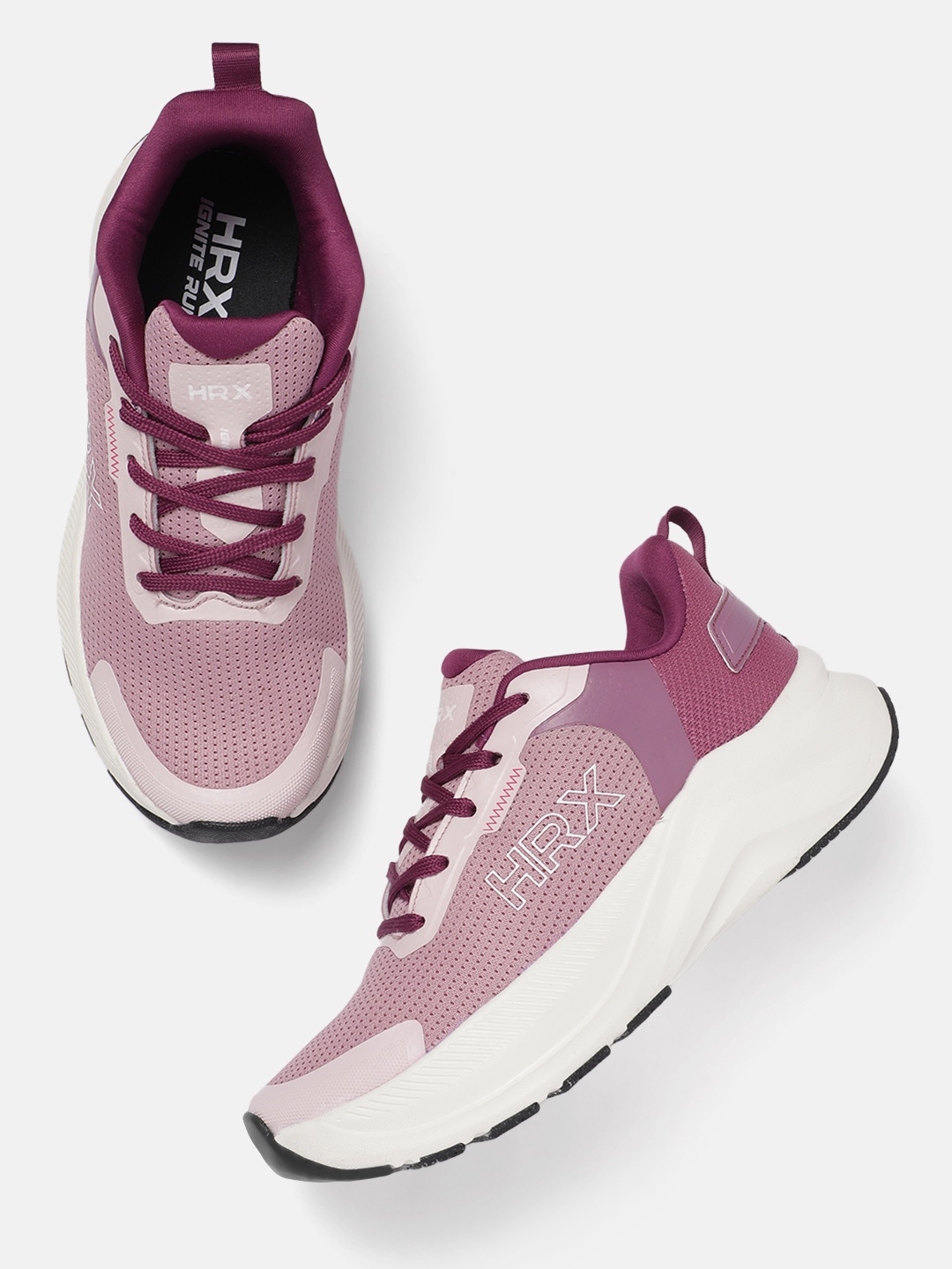 

HRX by Hrithik Roshan Women IGNITE RUN Running shoes, Purple