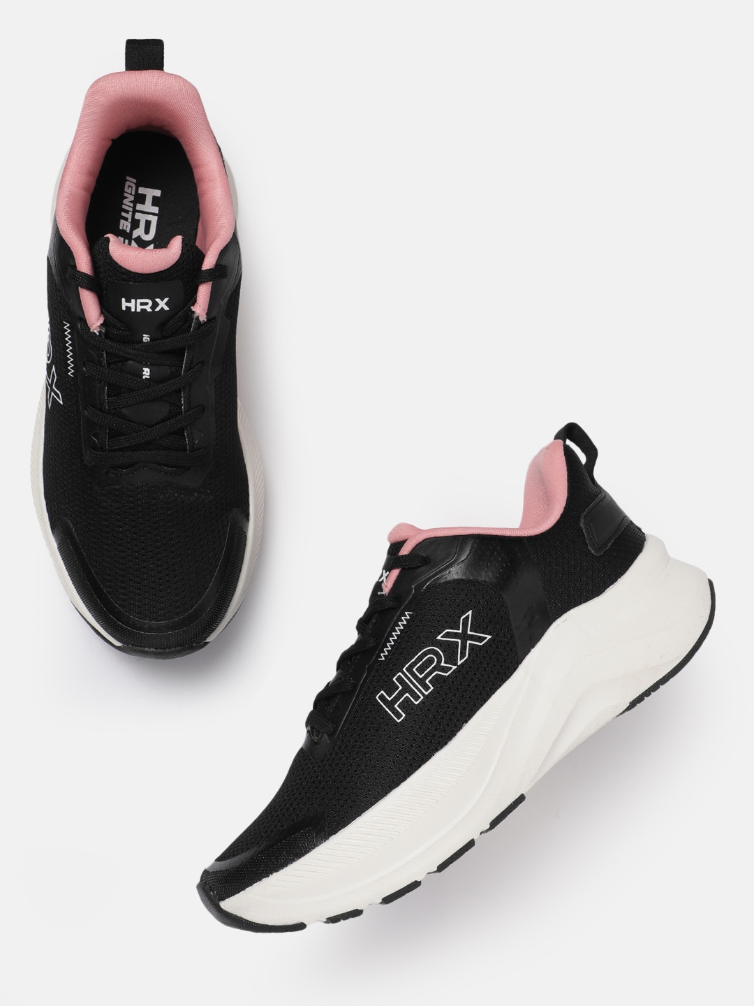 

HRX by Hrithik Roshan Women IGNITE RUN Running shoes, Black