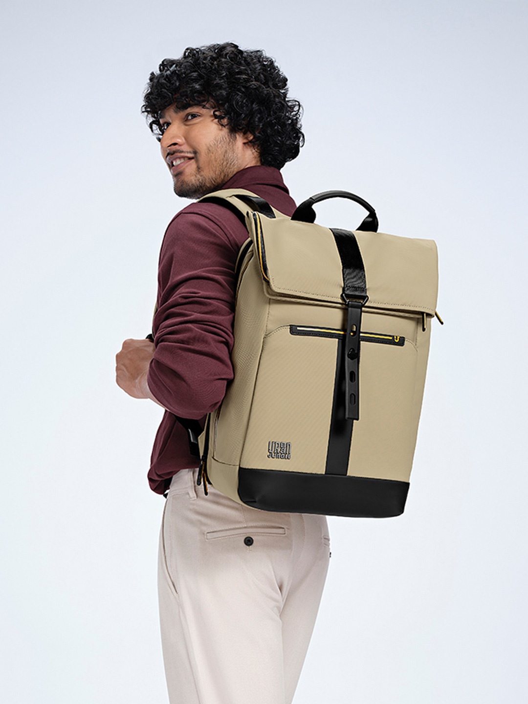 

Urban Jungle Unisex Backpack, Beige