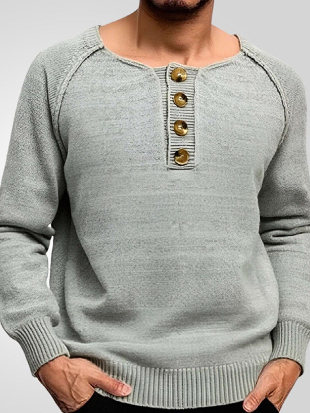 

Mast & Harbour Men Pullover, Grey