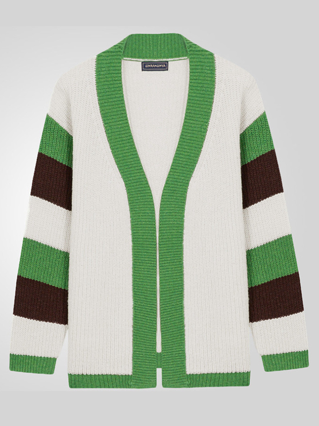 

Mast & Harbour Men Colourblocked Longline, Green