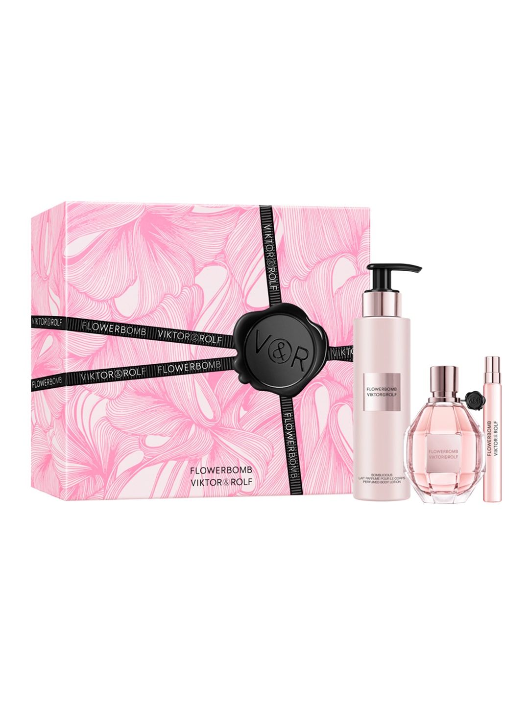 

VIKTOR&ROLF Women FlowerBomb Fragrance Gift Set, Pink