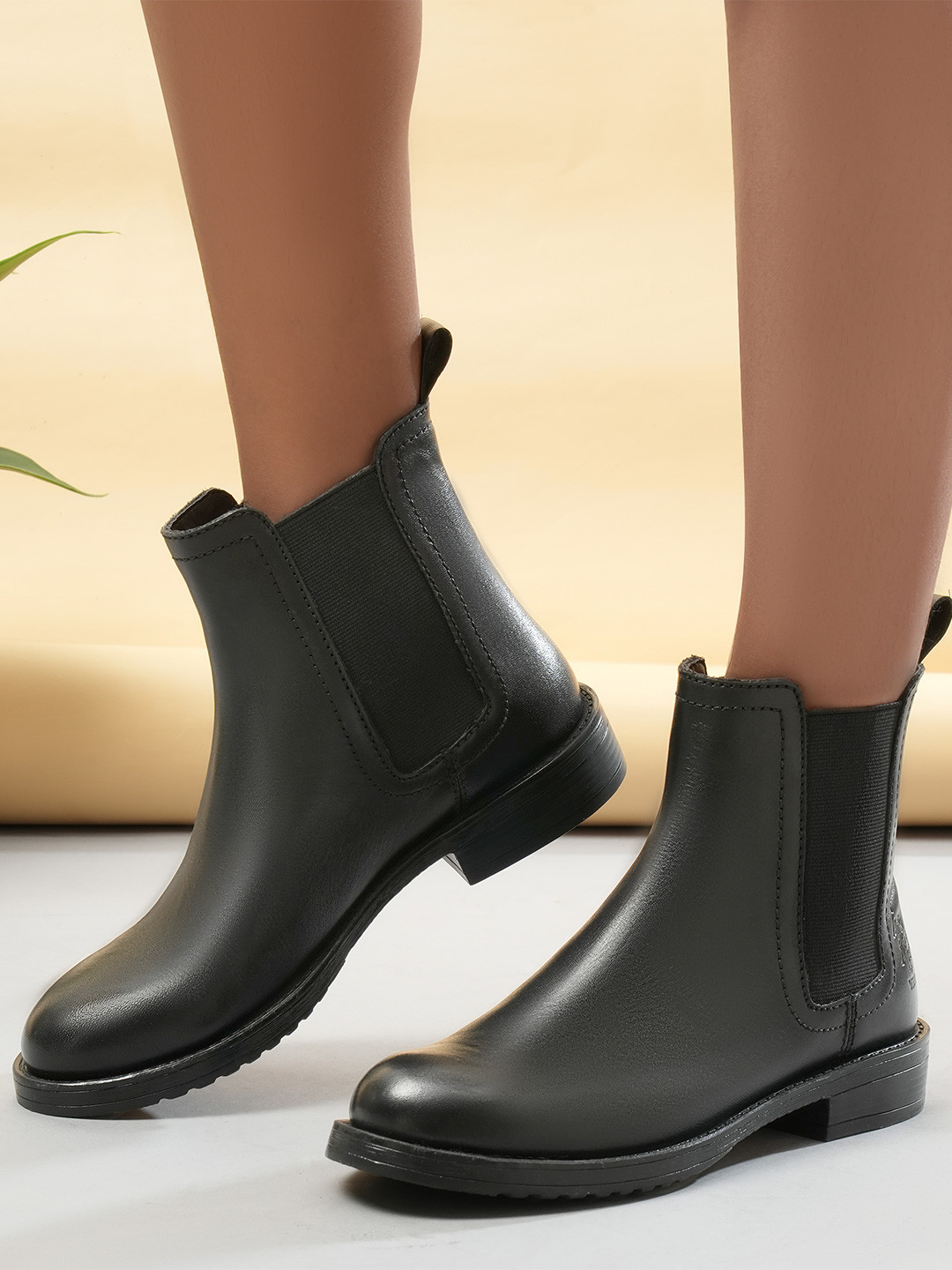 

U.S. Polo Assn. ANTONELLA Women Chelsea Boots, Black