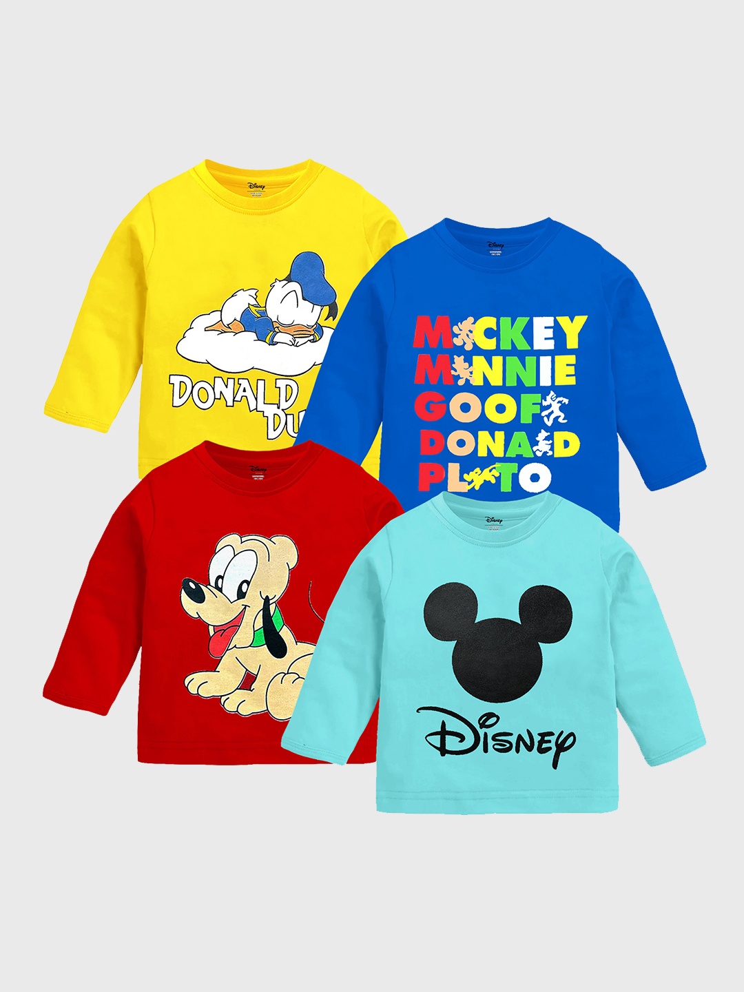 

Disney By Miss and Chief Boys 4 Printed Applique T-shirt, Multi