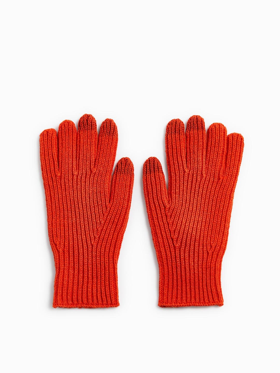 

ZARA Men Gloves, Orange