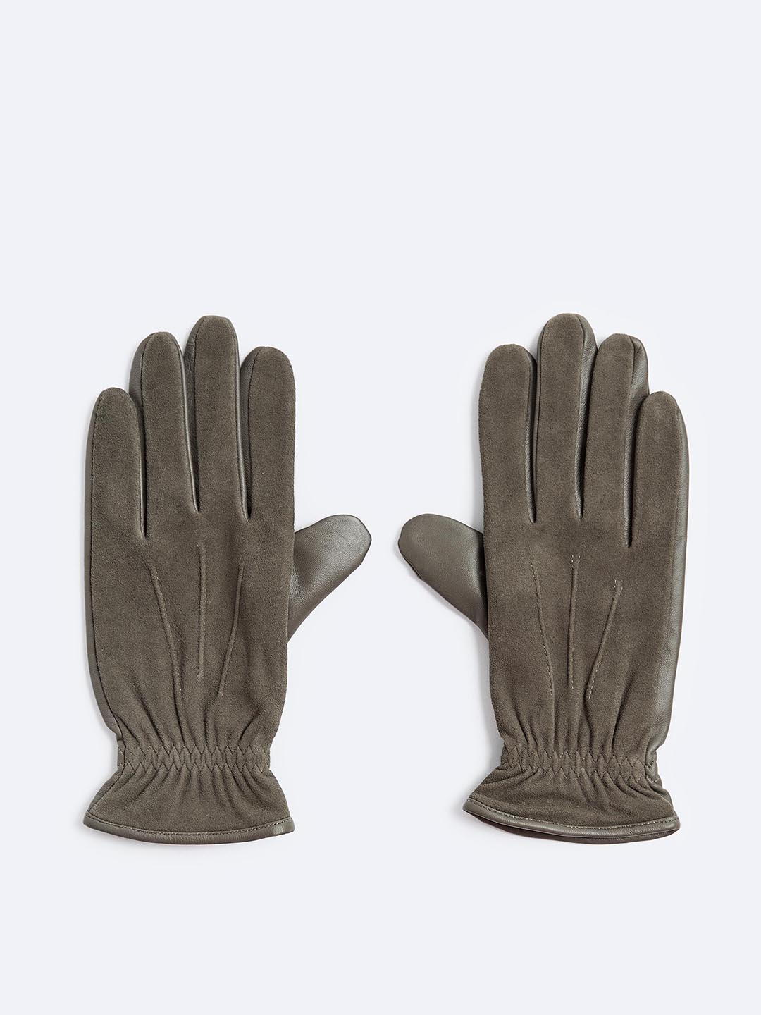 

ZARA Men Gloves, Grey