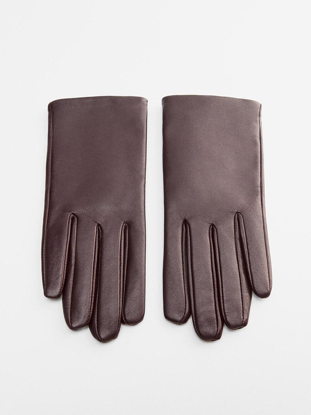 

ZARA Women Gloves, Burgundy