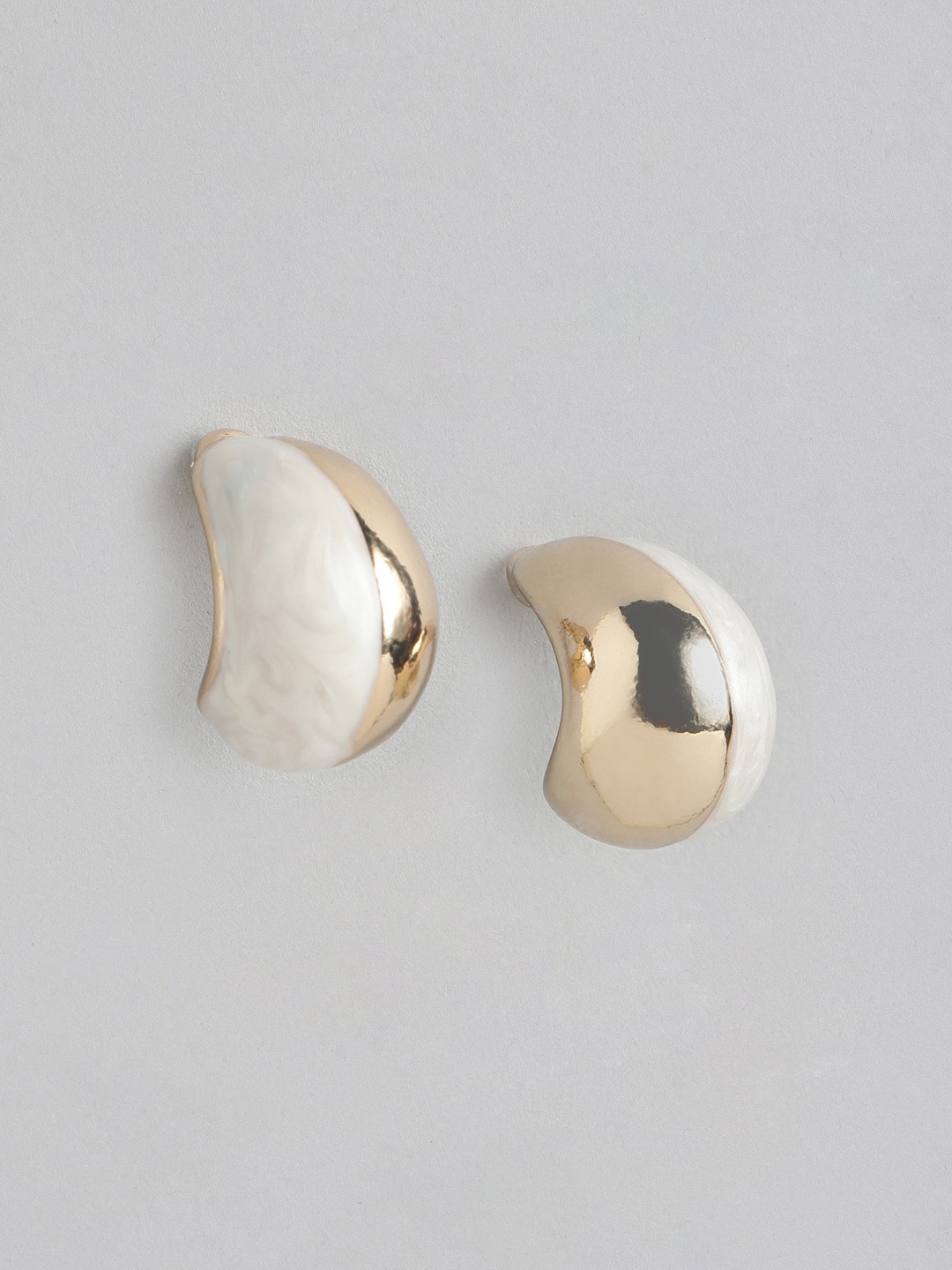 

Forever New Gold Plated Contemporary Studs Earrings