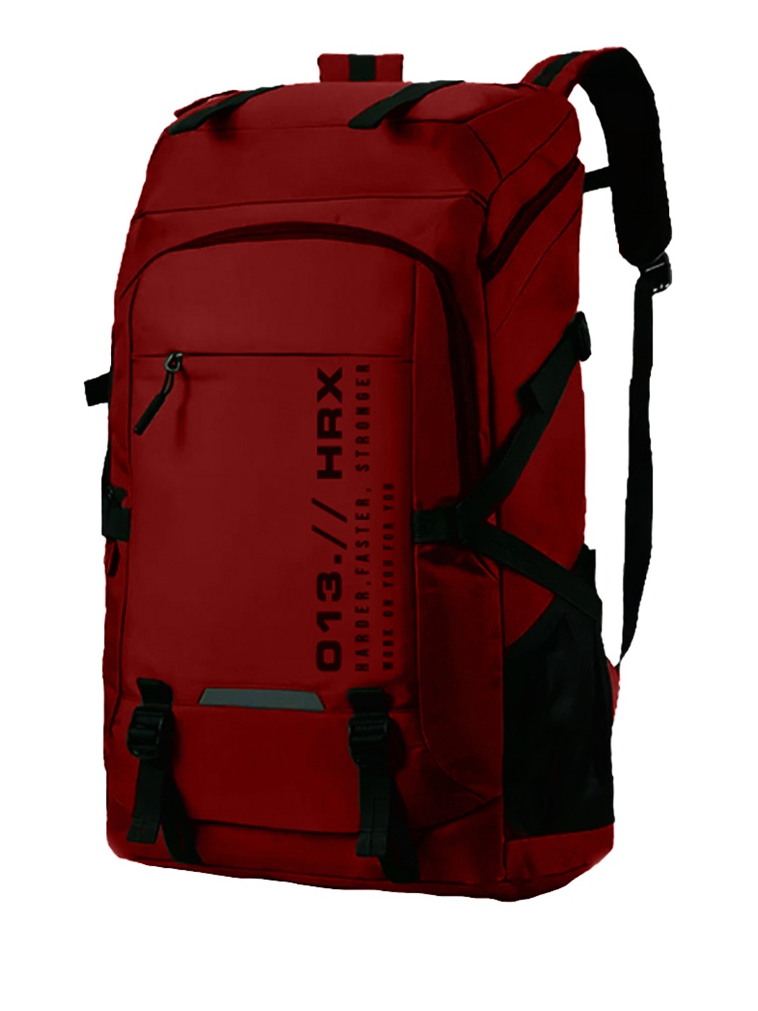 

HRX by Hrithik Roshan Unisex Printed Padded Mesh Backpack, Maroon