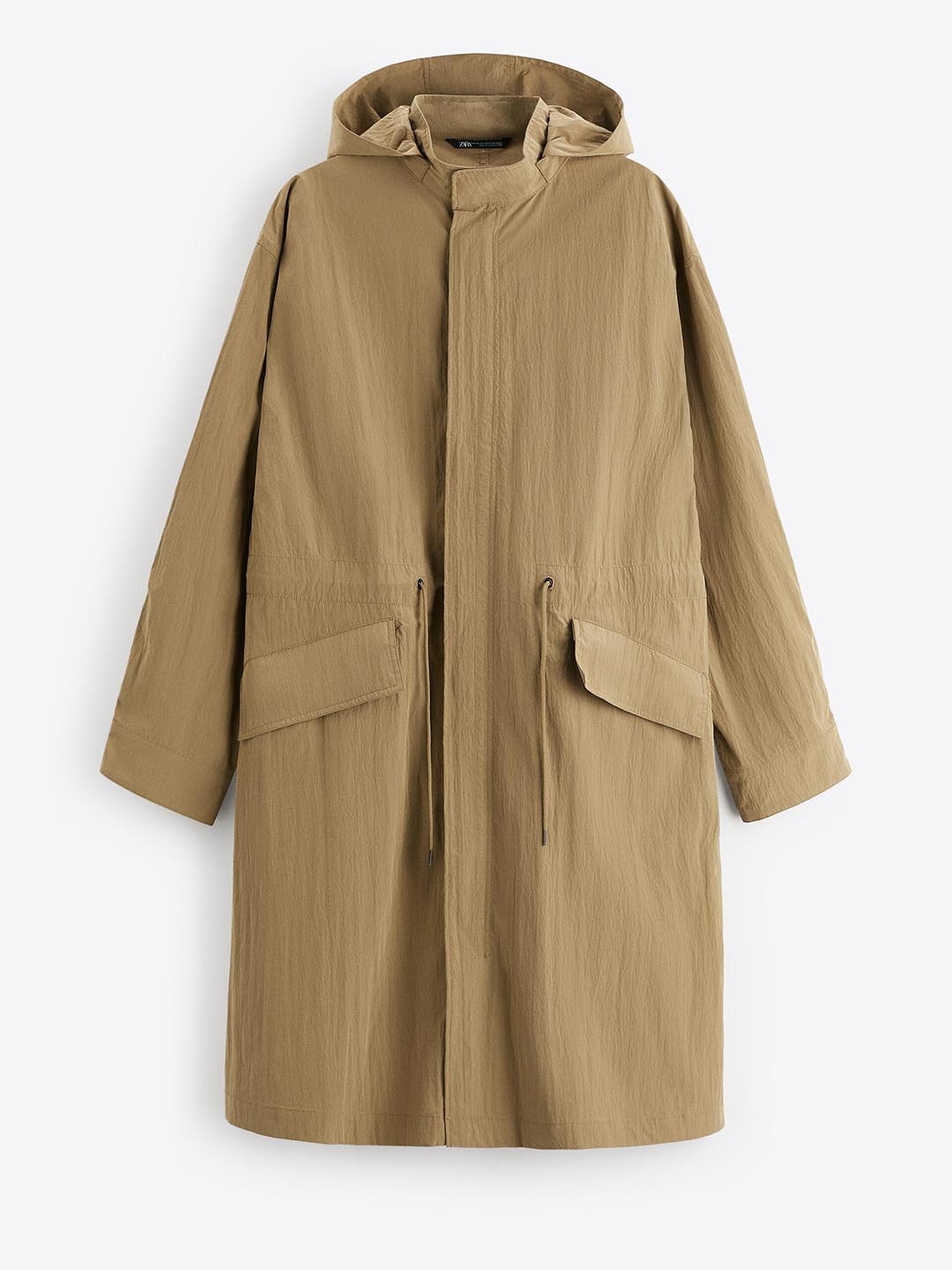 

ZARA Men Rain Jacket, Beige