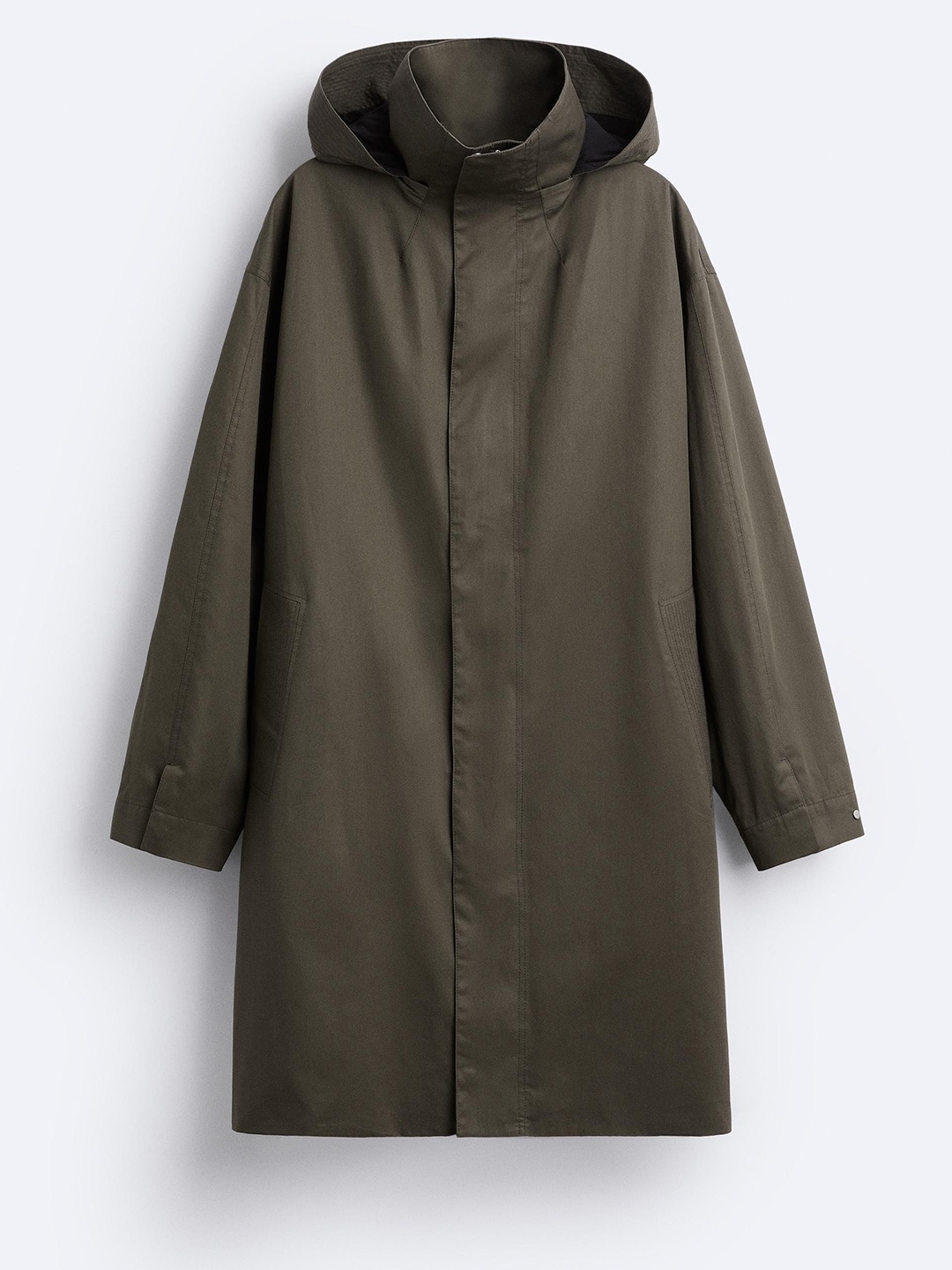 

ZARA Men Rain Jacket, Khaki