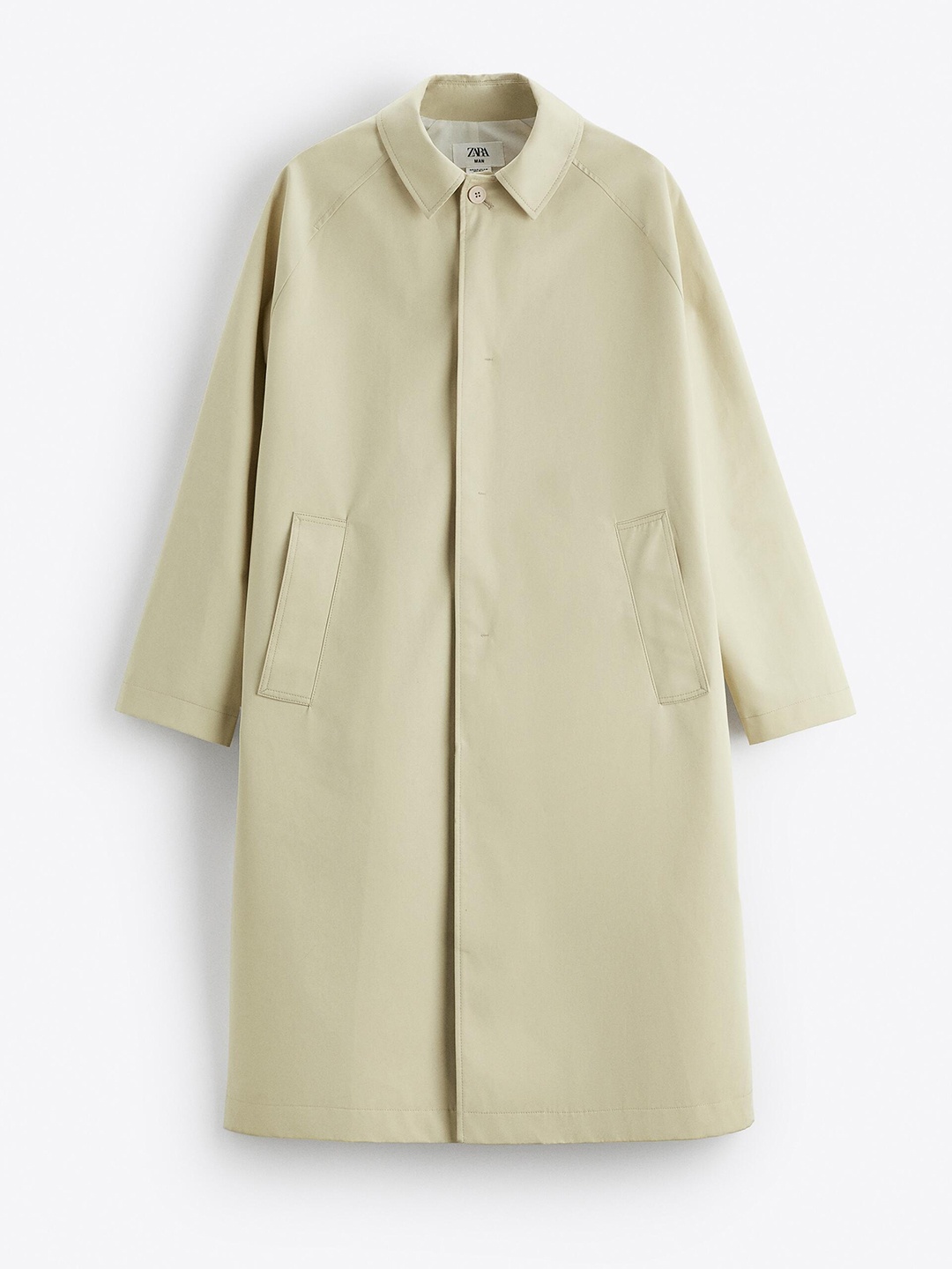 

ZARA Men Rain Jacket, Tan