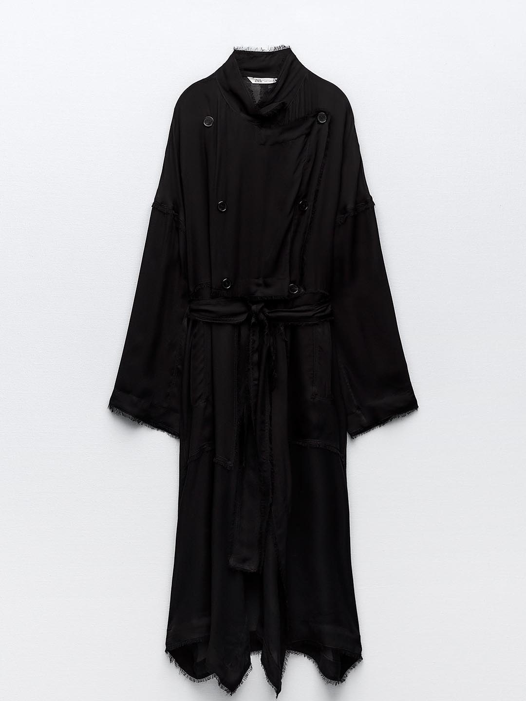 

ZARA Women Rain Jacket, Black