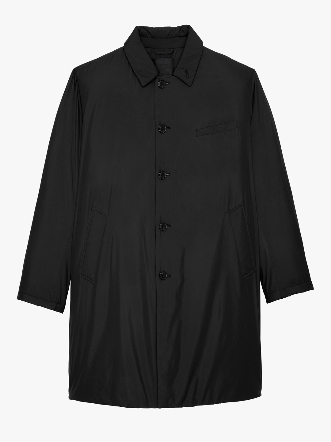 

ZARA Men Rain Jacket, Black