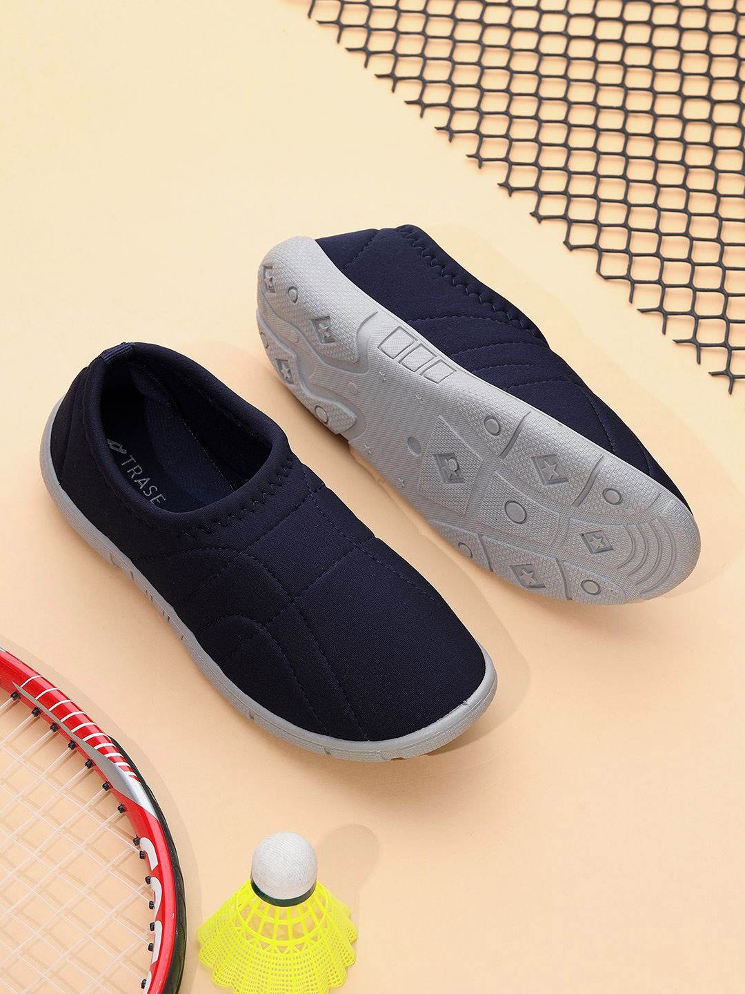

TRASE Women Lightweight Slip-On Sneakers, Blue