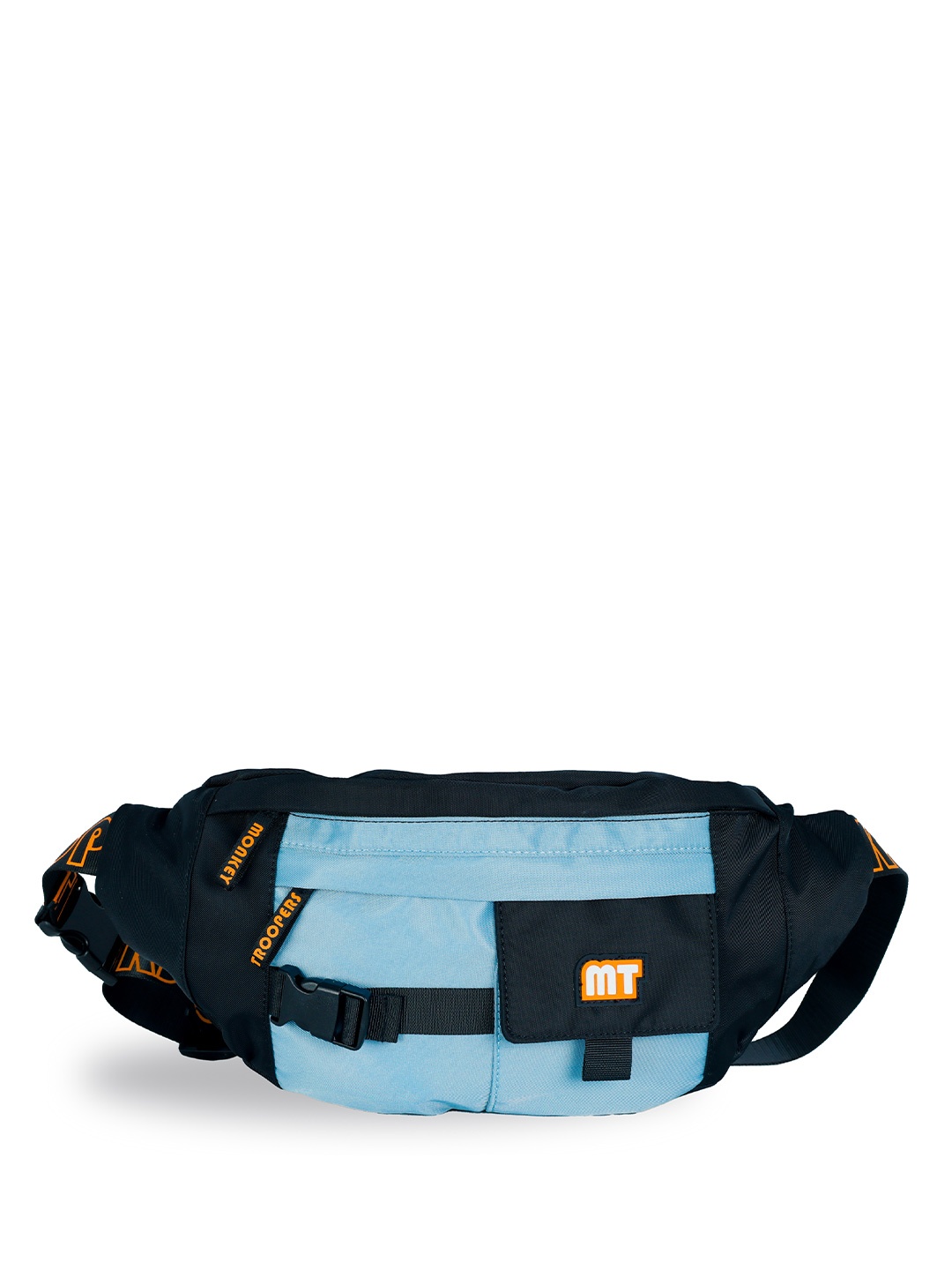 

MONKEY TROOPERS Soft-Case Waist Pouch, Blue