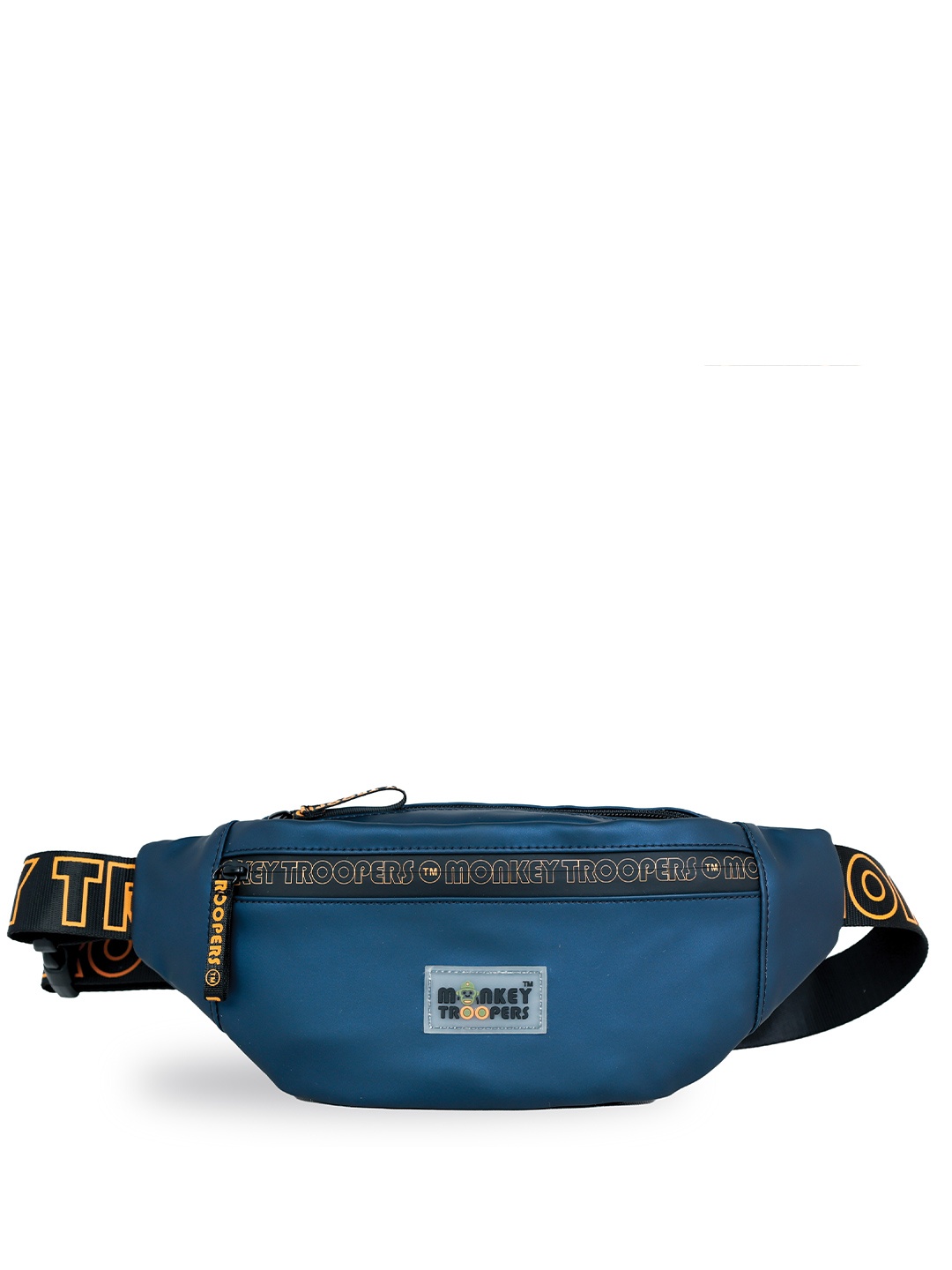 

MONKEY TROOPERS Printed Waist Pouch, Navy blue