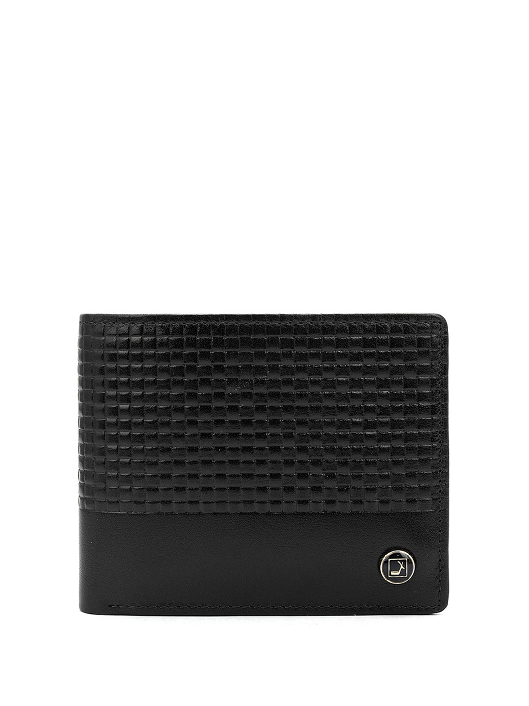

Da Milano Men Leather Card Holder, Black