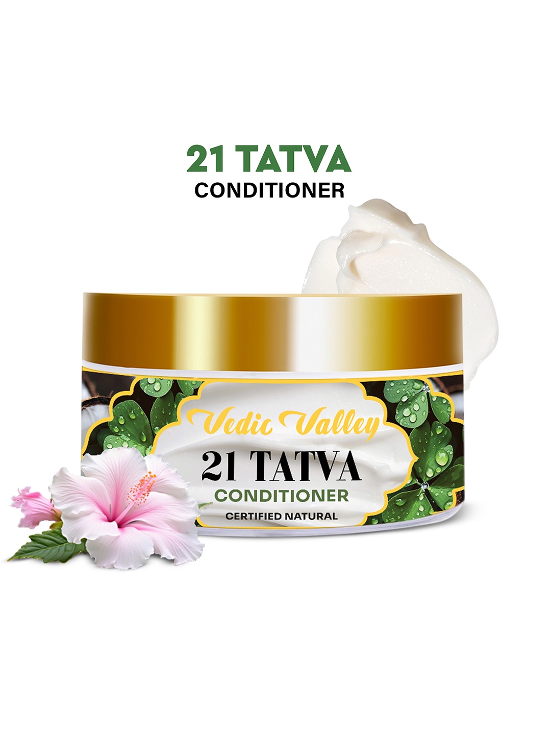 

Vedic Valley 21 Tatva Smoothening Conditioner With Aloevera - 250 g, Green