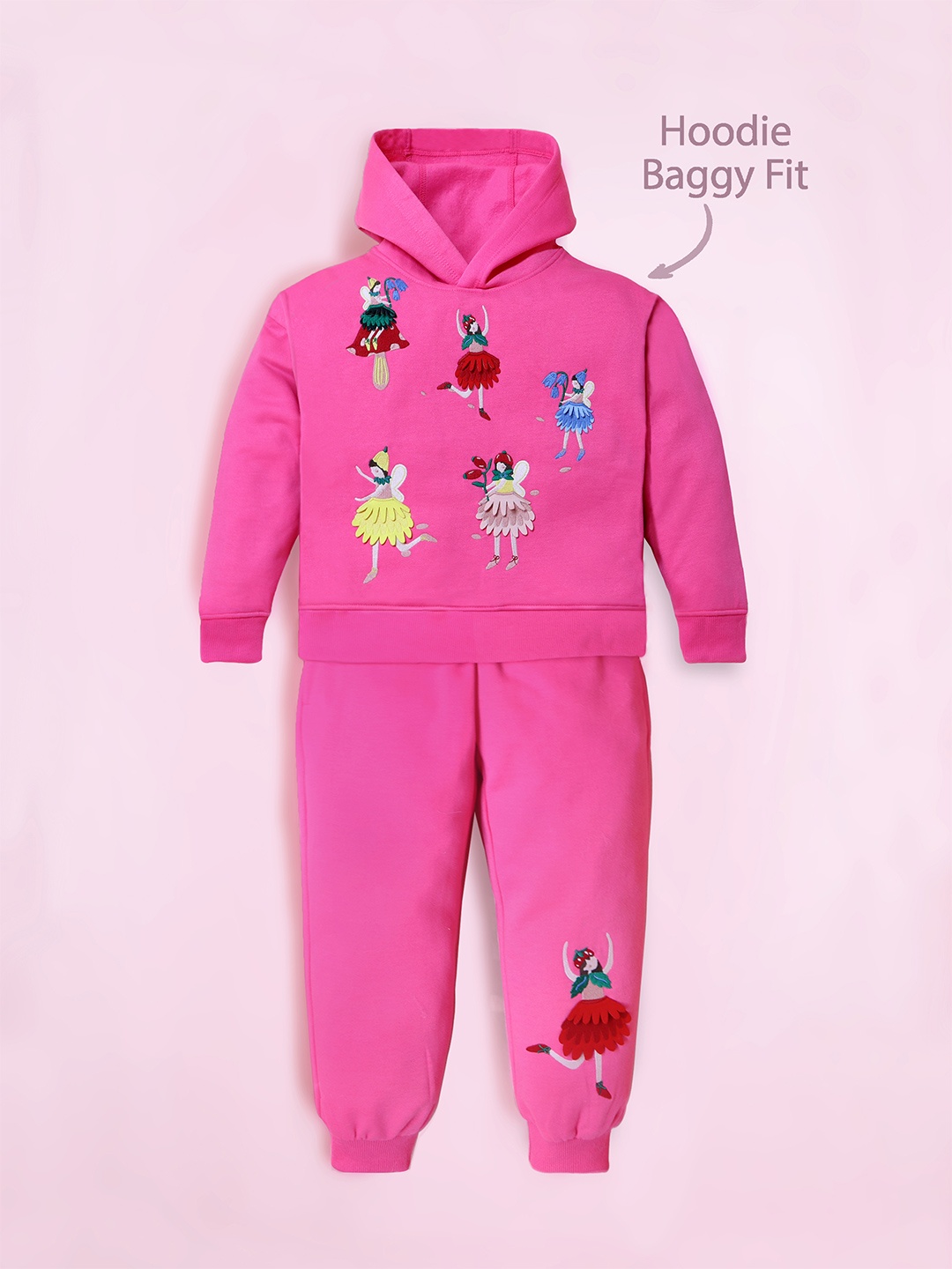 

Cherry Crumble Girls Pyjamas, Pink