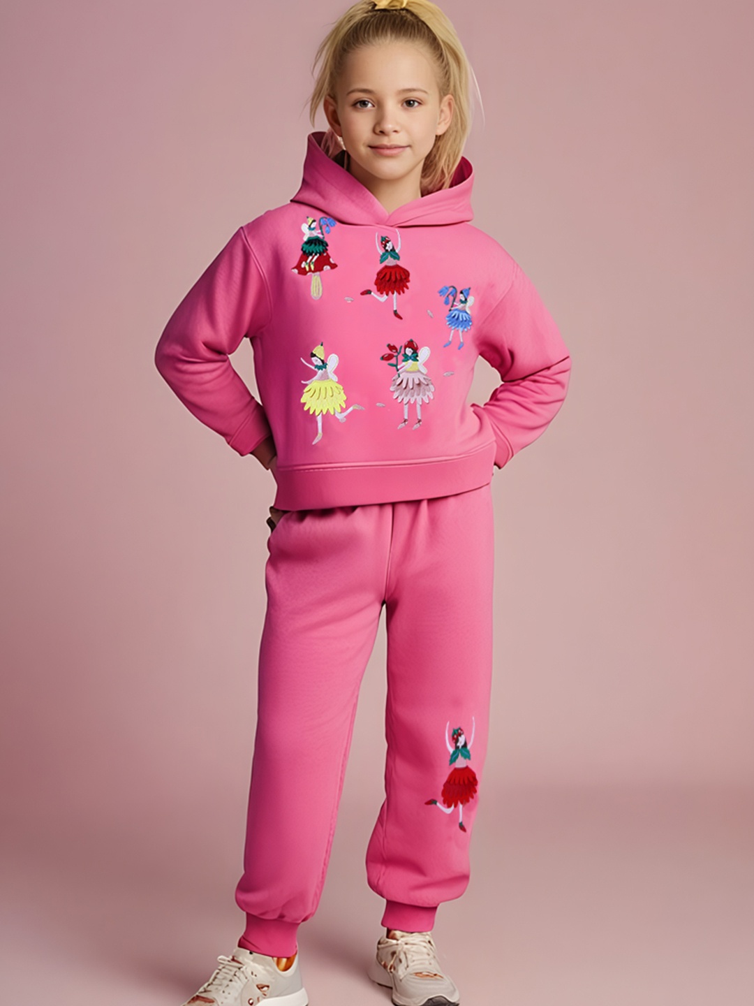 

Cherry Crumble Girls Pyjamas, Pink