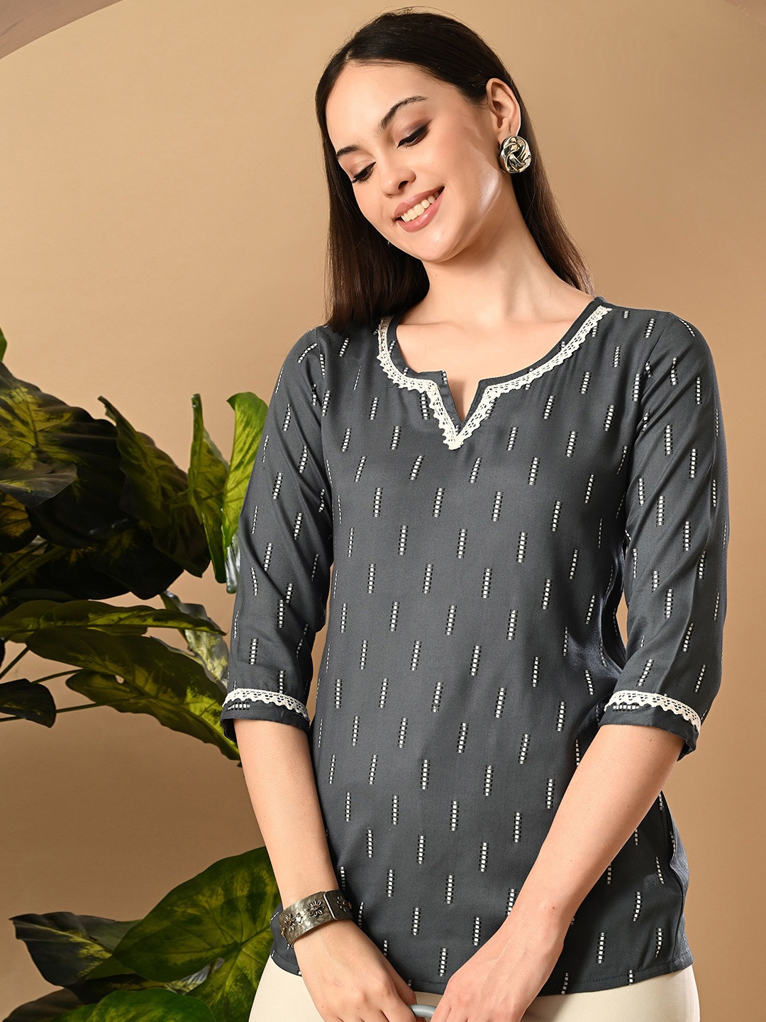 

METAFAB Print Top, Grey