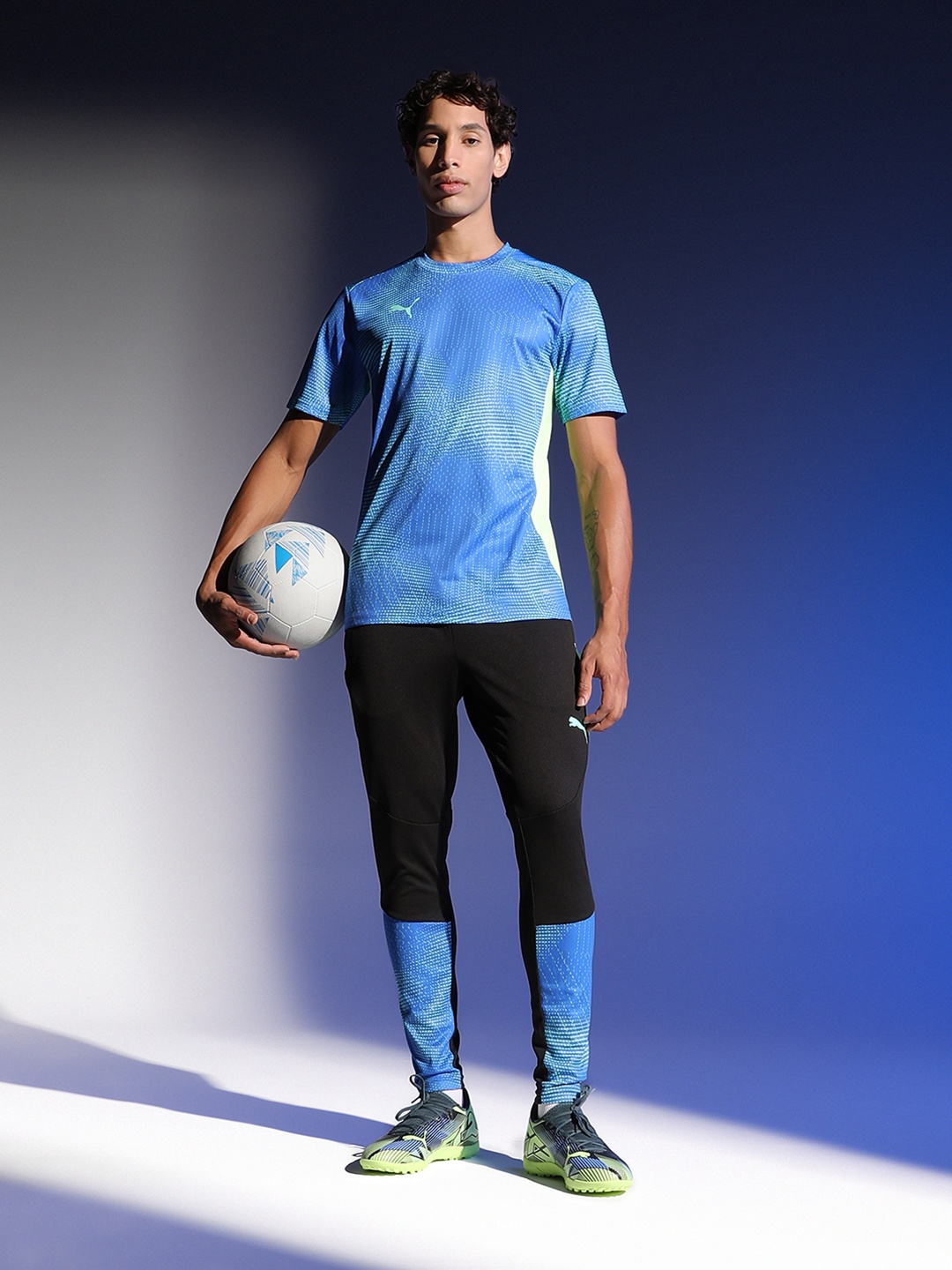

Puma individual FINAL Slim Fit Football Training Pants, Black