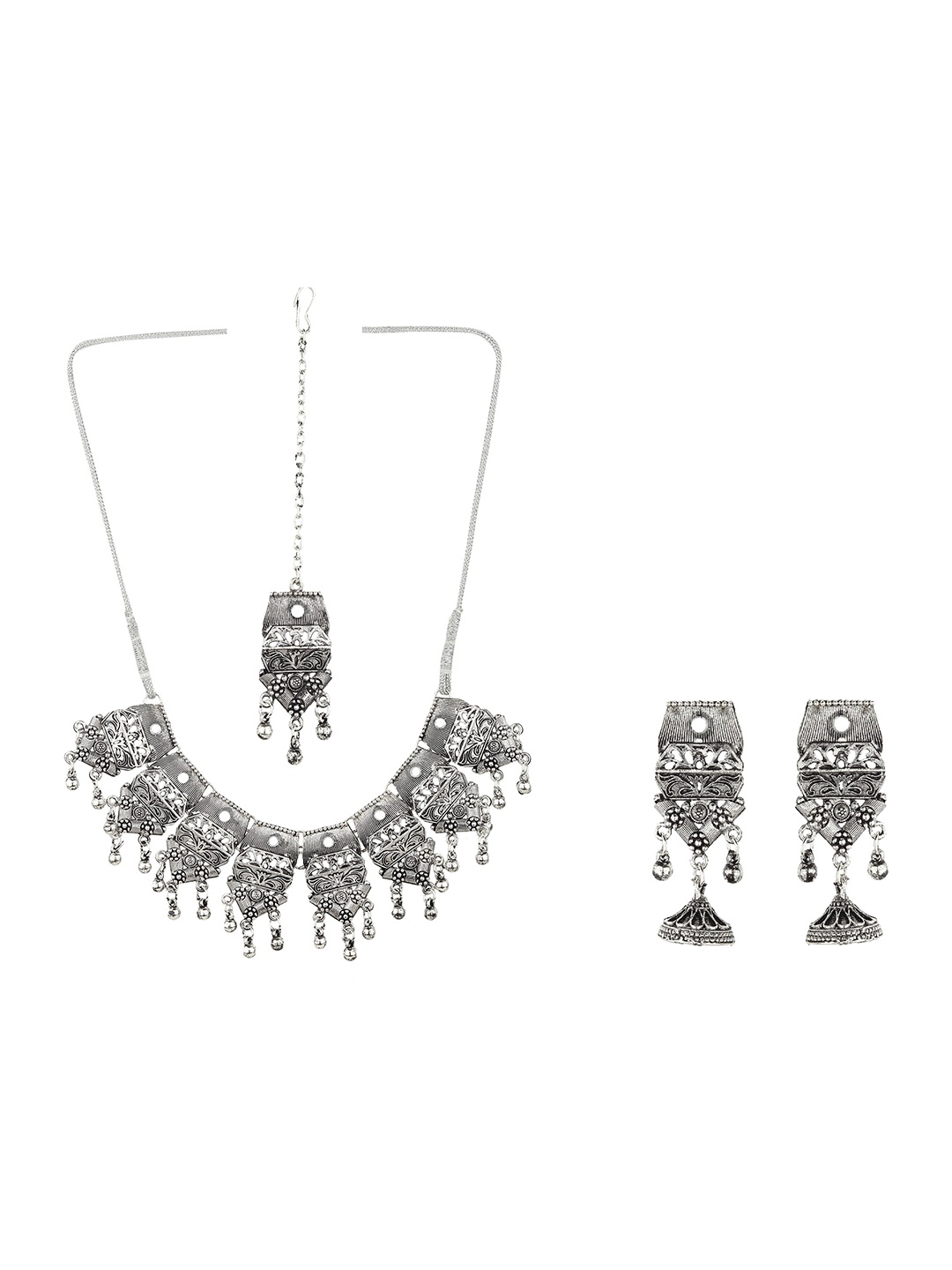 

RHOSYN Sterling Silver Silver-Plated Jewellery Set