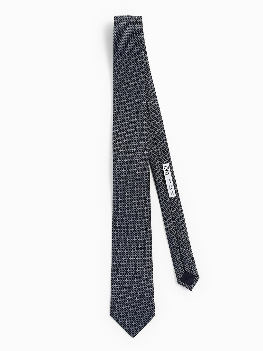 

ZARA Adults Men Ties, Navy blue