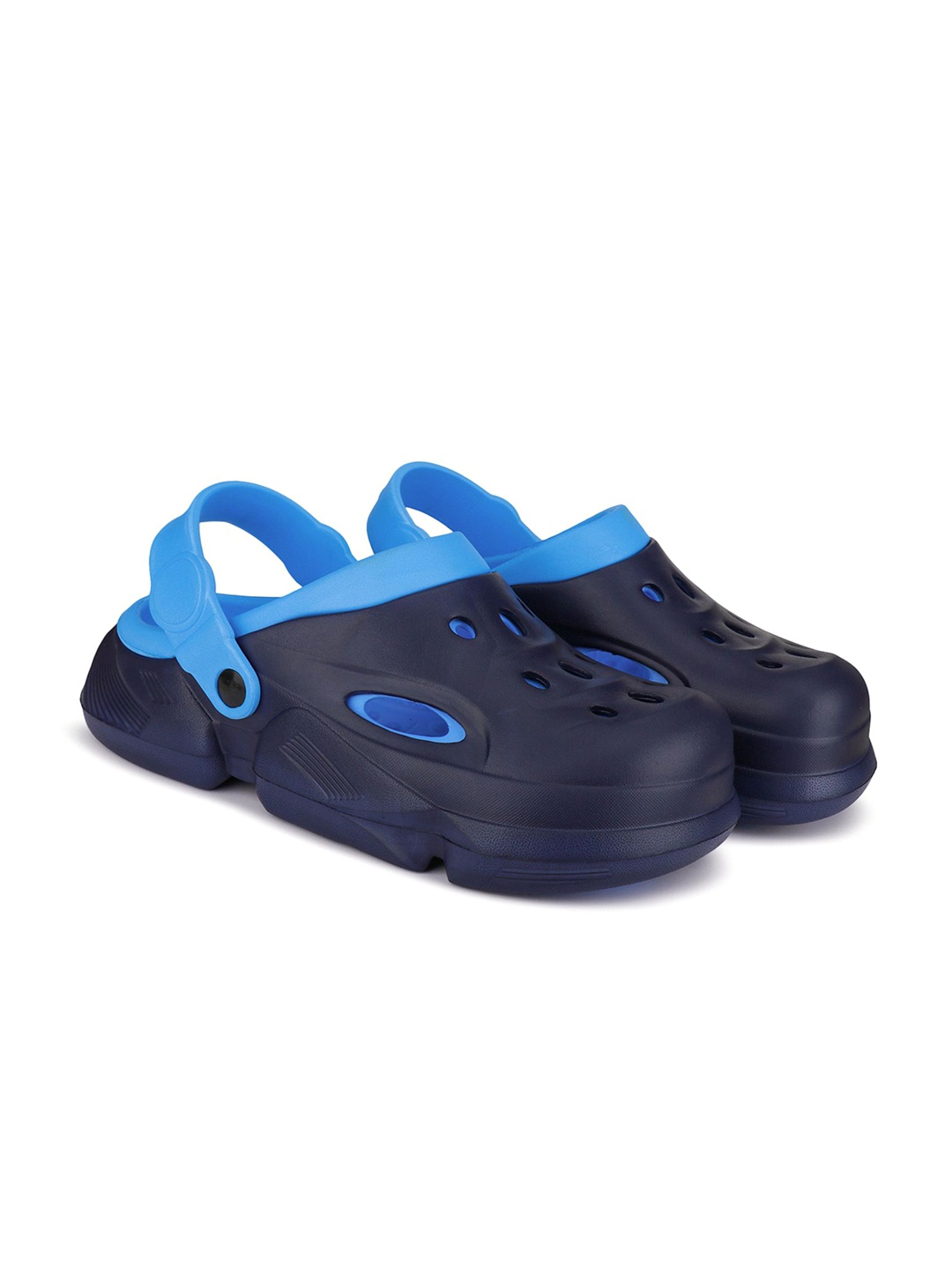 

BERSACHE Men Rubber Clogs, Navy blue