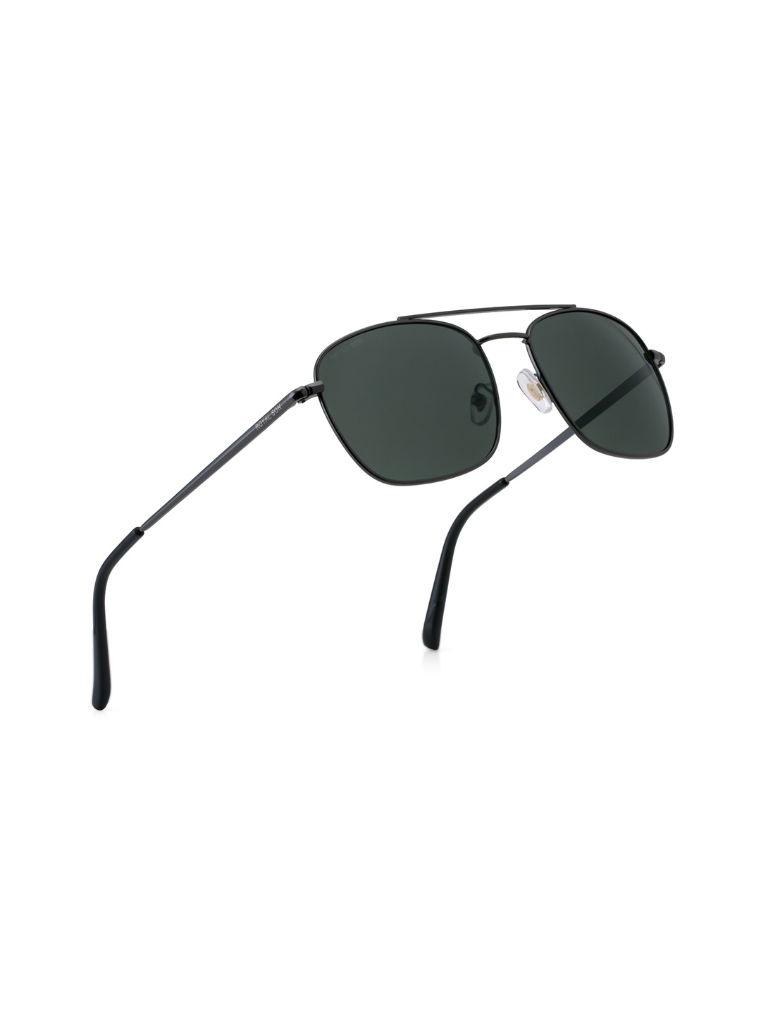 

ROYAL SON Unisex Square Sunglasses with UV Protected Lens RS0030AV-R2, Green