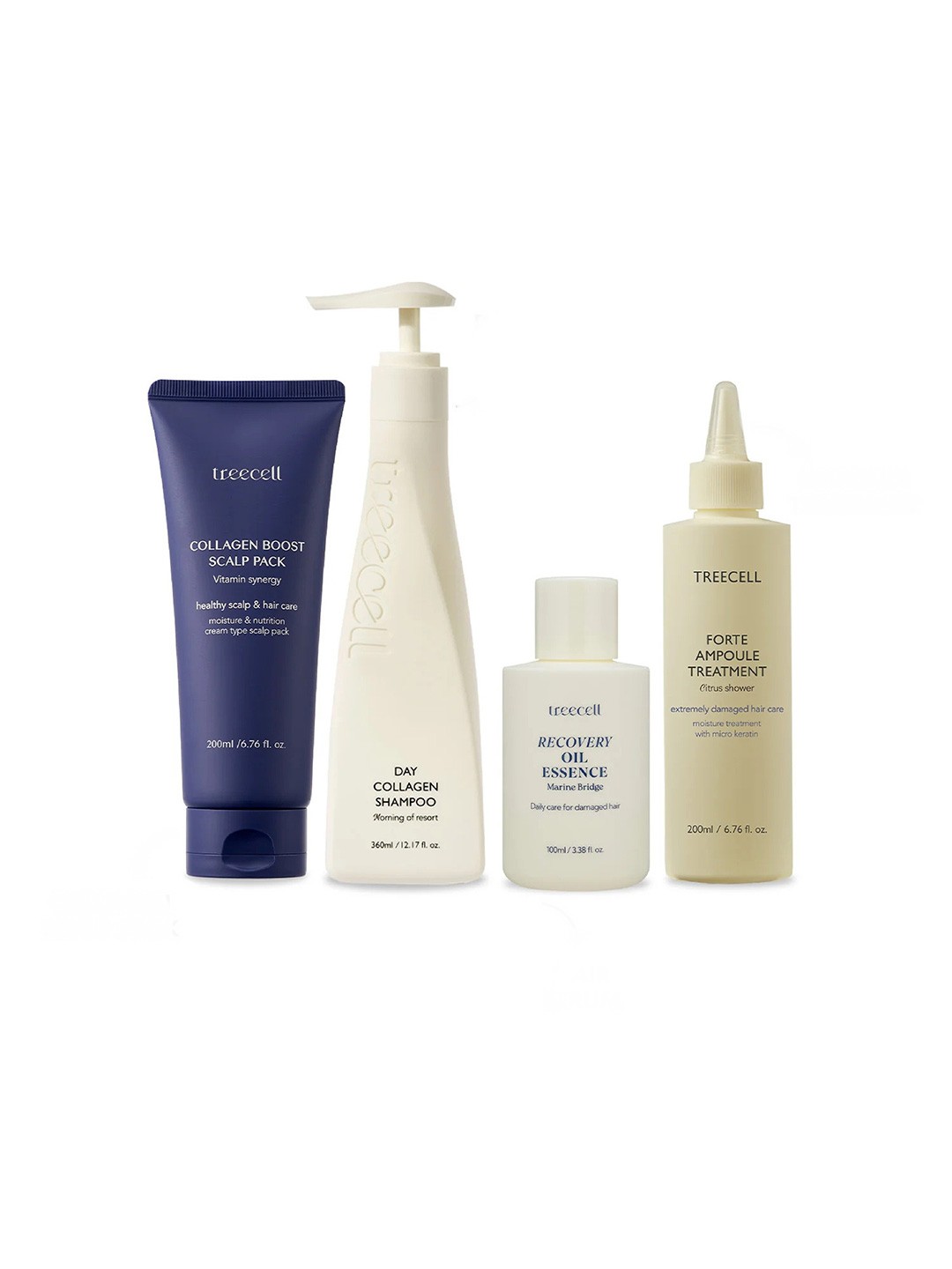 

Treecell Complete Hair Set for Dry Hair, White