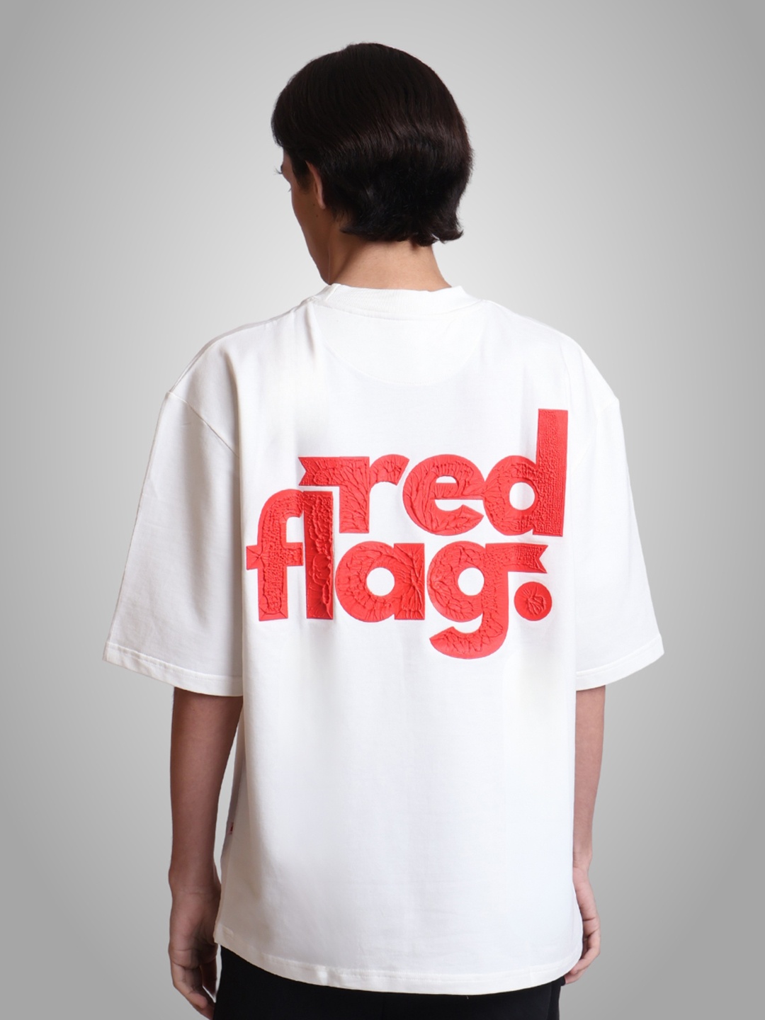

sorta. Unisex Korean Oversized Handcrafted T-shirt, White