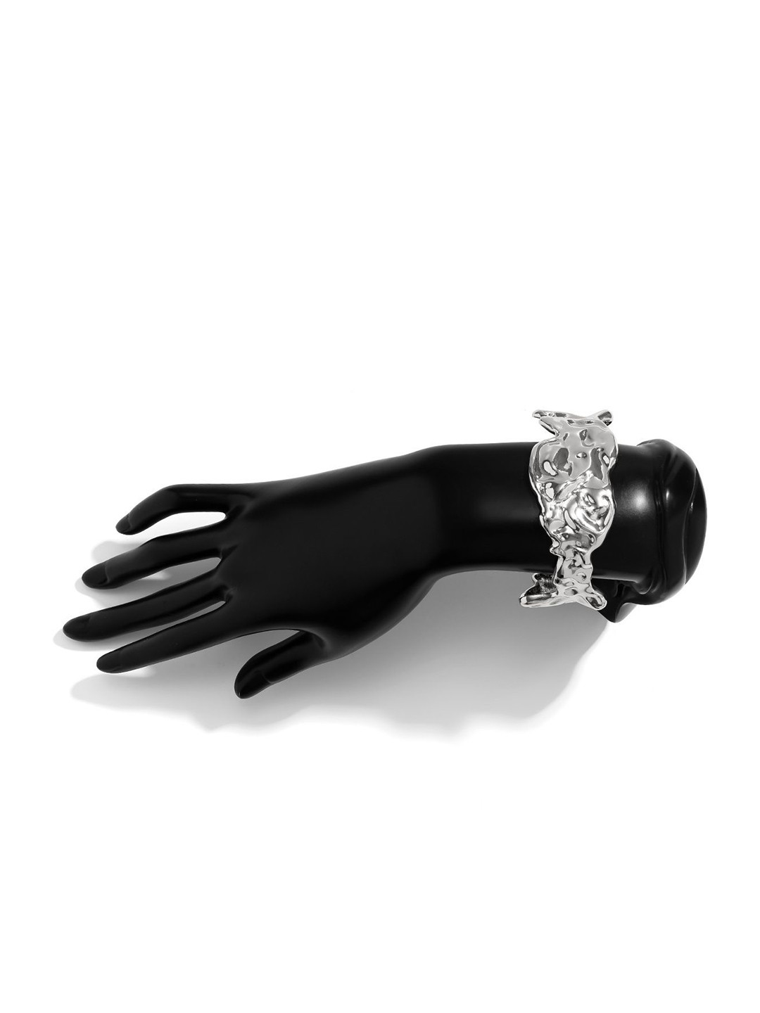 

Just Lil Things Cuff Bracelet, Silver