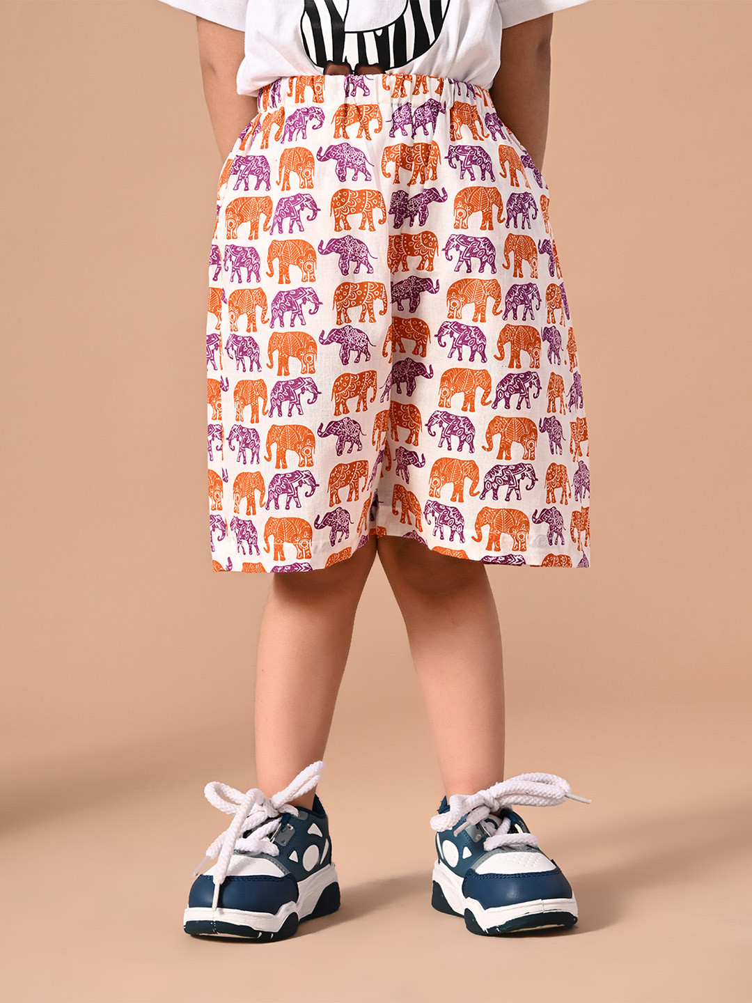 

BAESD Boys Animal Printed Outdoor Shorts, Orange