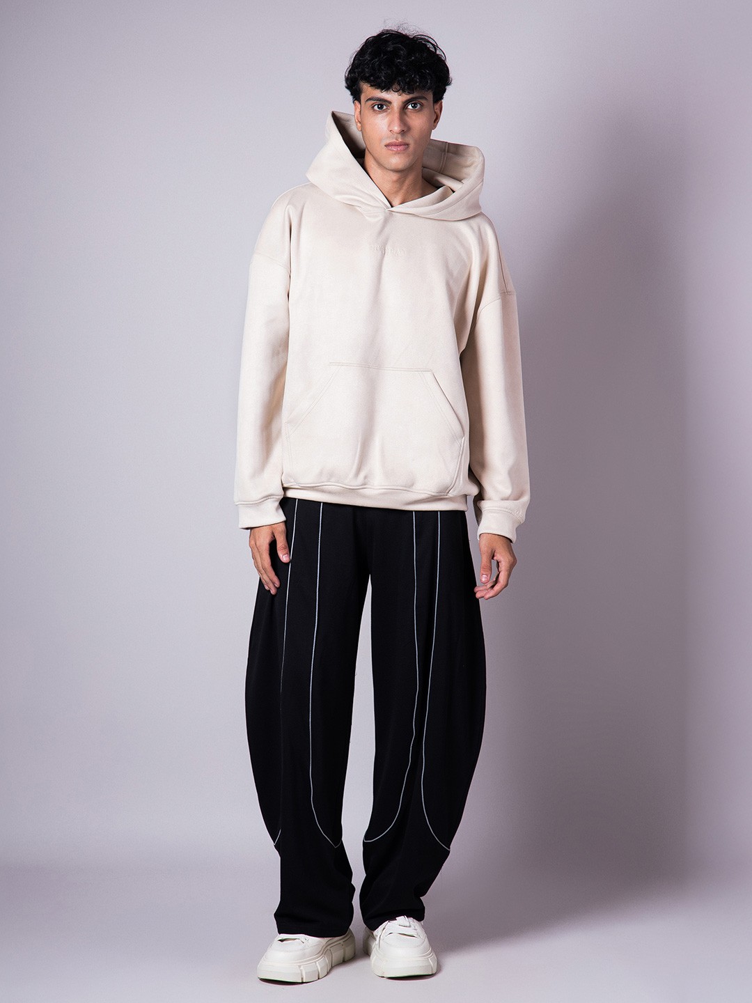 

Hop Head Bisque Suede Bliss Hoodie, Beige