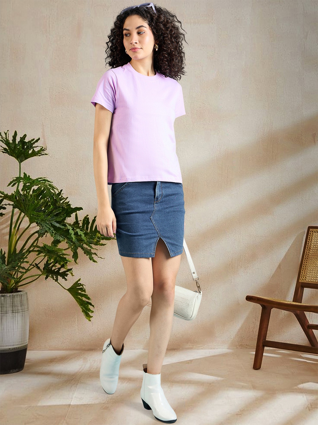 

DressBerry Cotton Top, Lavender