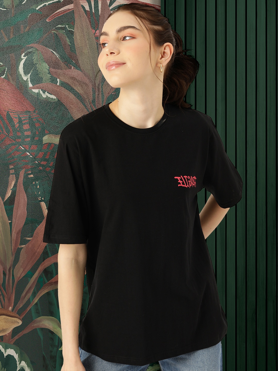 

DressBerry Cotton Top, Black