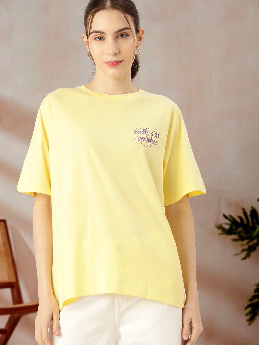 

DressBerry Cotton Top, Yellow