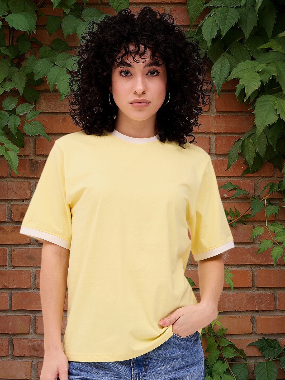 

DressBerry Cotton Top, Yellow