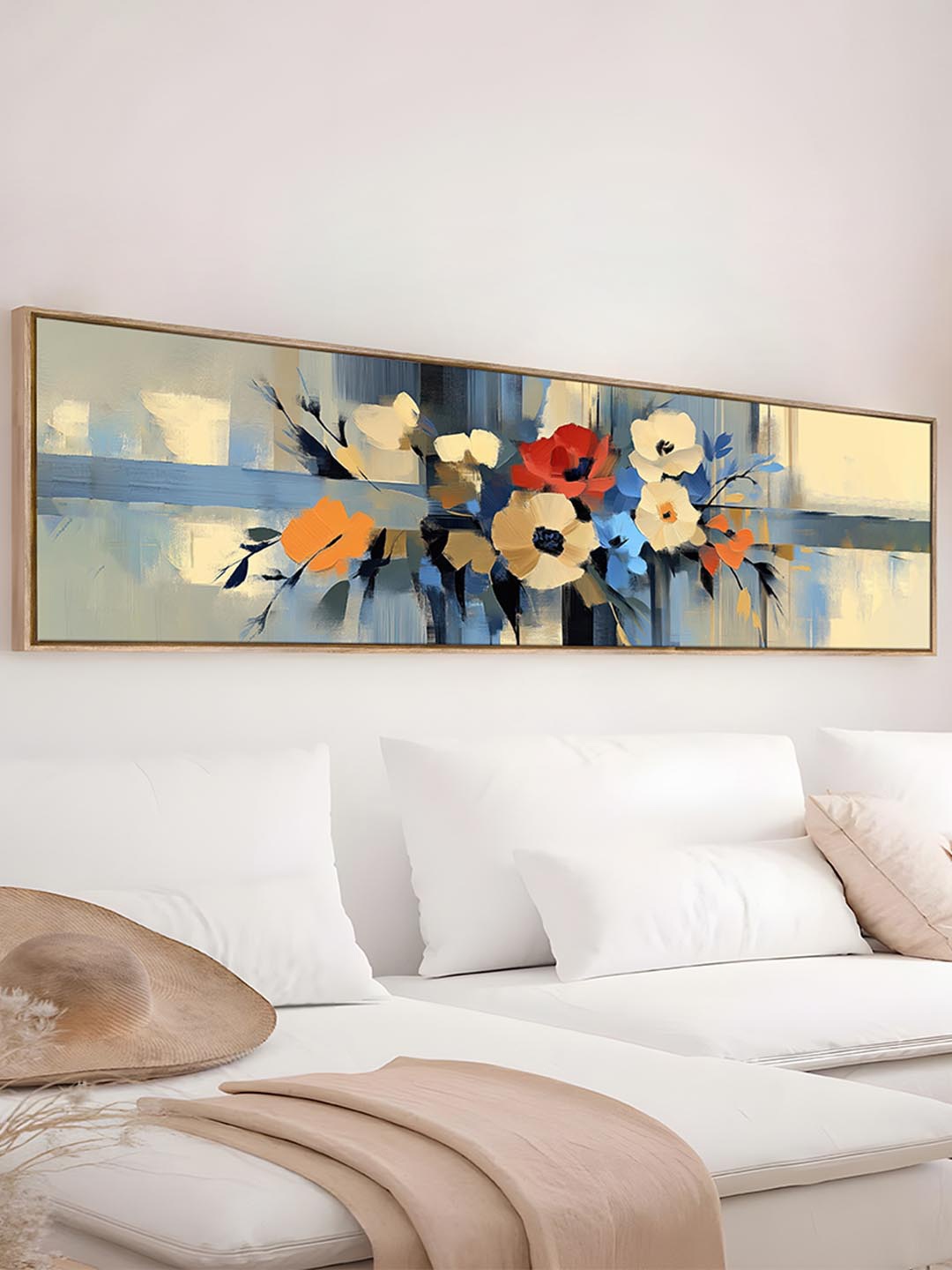 

Art Street Yellow & Blue 1 Piece Canvas Floral and Botanical Wall Paintings