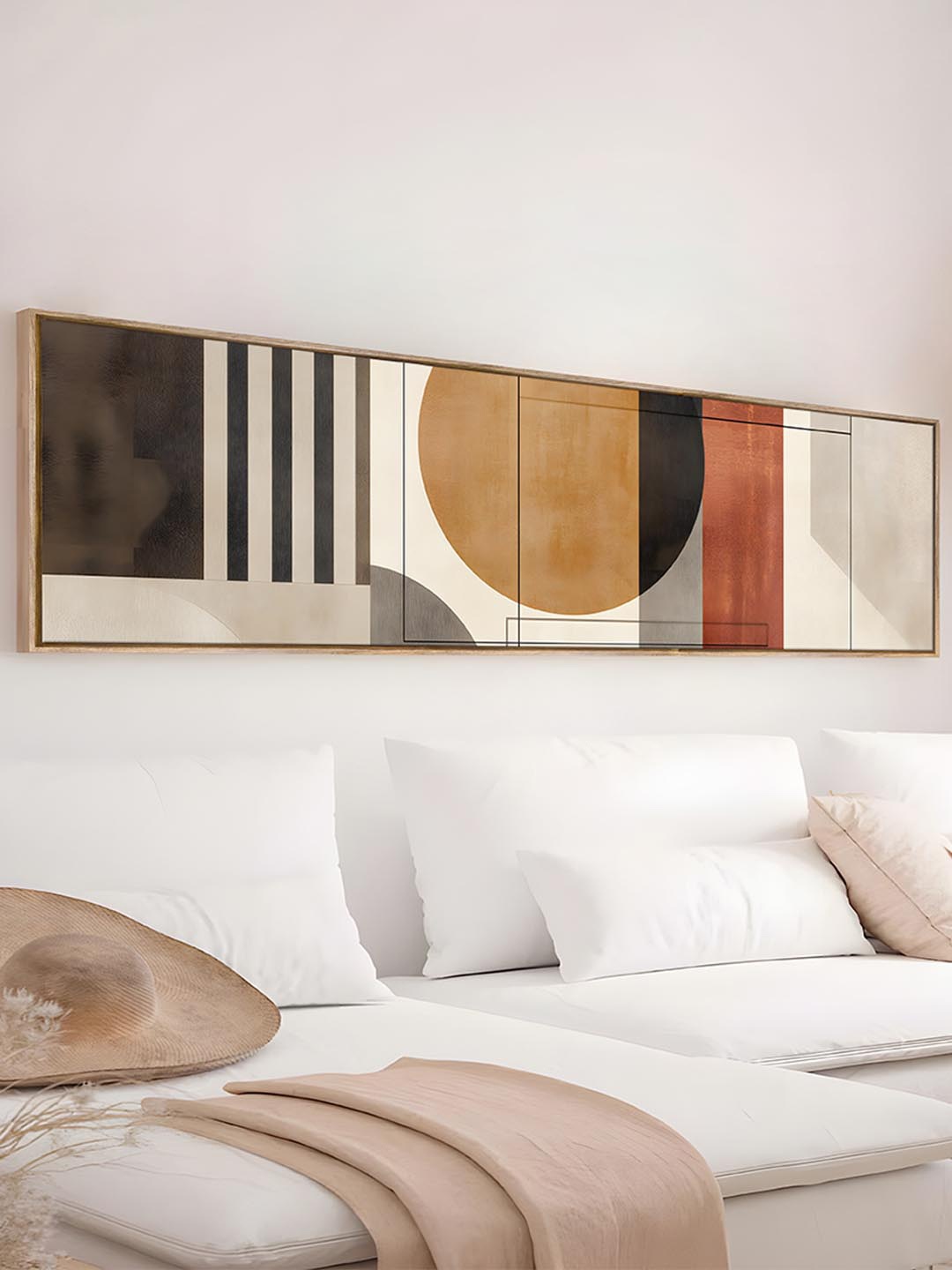 

Art Street Beige & Mustard 1 Piece Canvas Other Wall Paintings