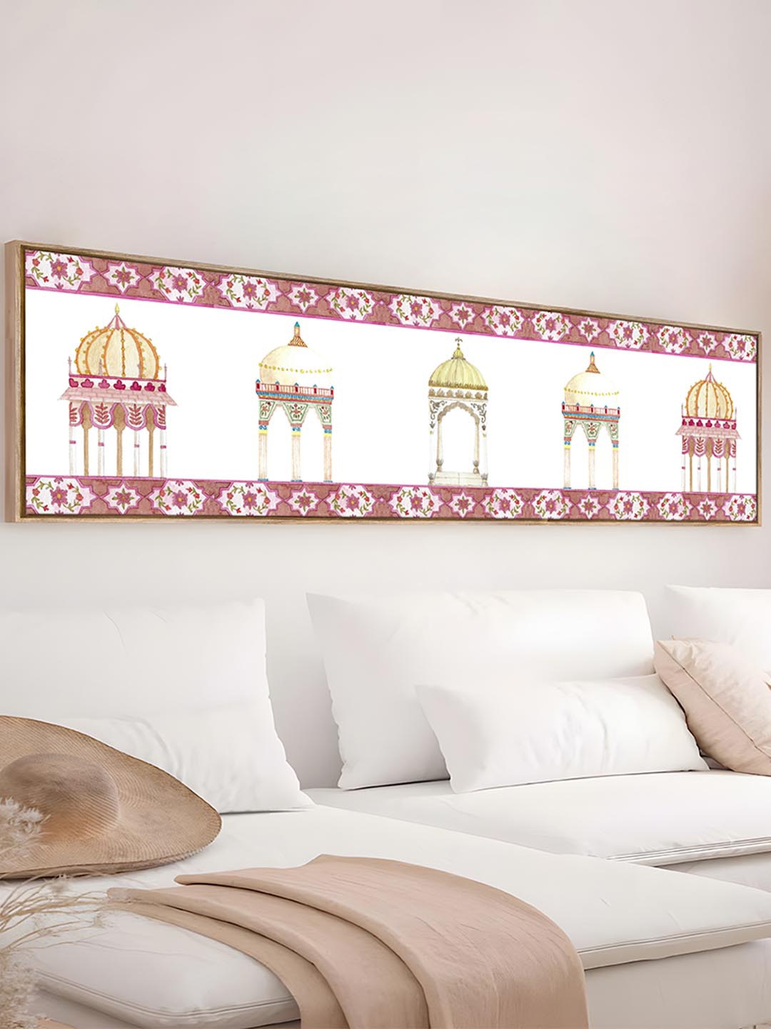 

Art Street Maroon & White 1 Piece Canvas Other Wall Paintings