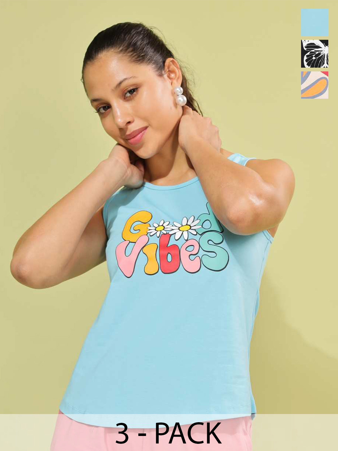 

Dollar Print Cotton Top, Multi