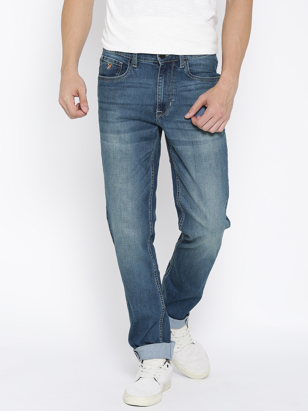

U.S. Polo Assn. Denim Co. Blue Slim Fit Stretchable Jeans